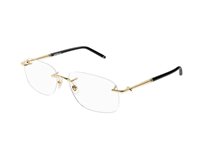 Brillengestelle Montblanc Herr MB0071O003 GOLD GOLD TRANSPARENT58 - MB0071O003 GOLD GOLD TRANSPARENT58